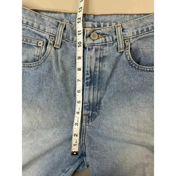 Polo Ralph Lauren Jeans Co Womens Wide Leg Flare Size 10 Hemmed 27” Inseam Light - Picture 9 of 16